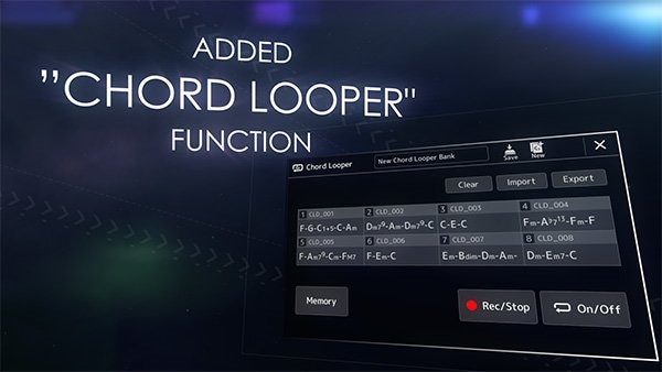 Chord Looper-functie