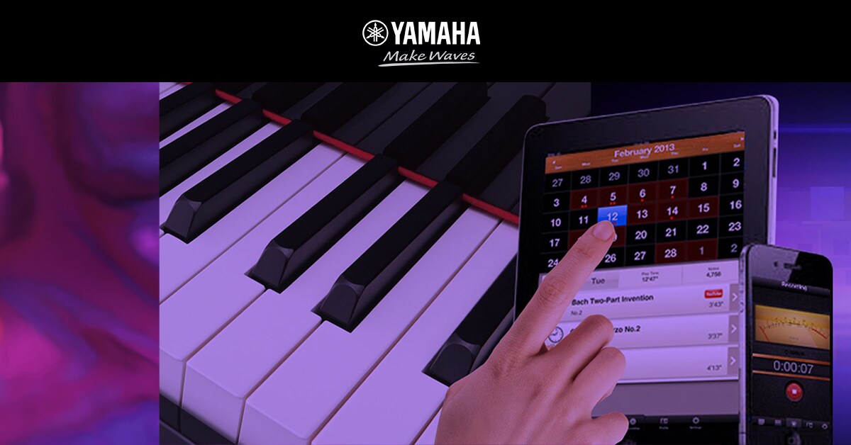 yamaha keyboard learning app