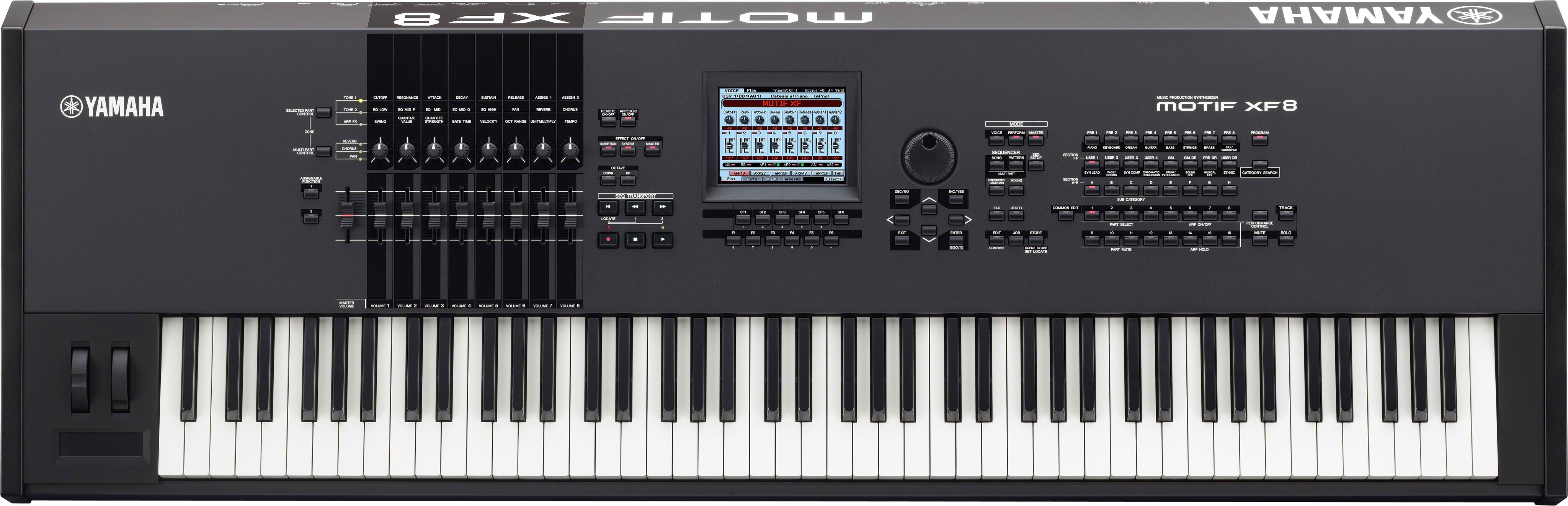 MOTIF XF - Overzicht - Synthesizers - Producten - Keyboards en