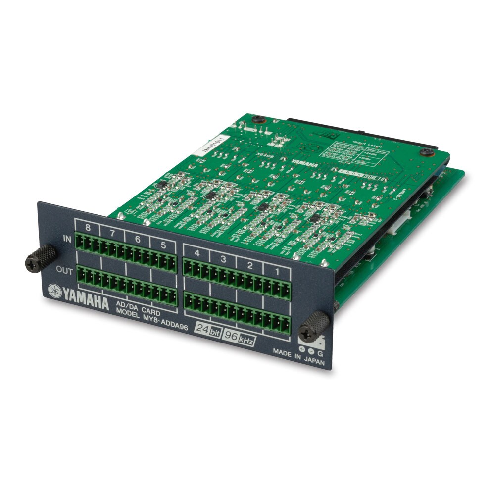 Analog Cards - Overzicht - Interfaces - Producten - Audio - Yamaha