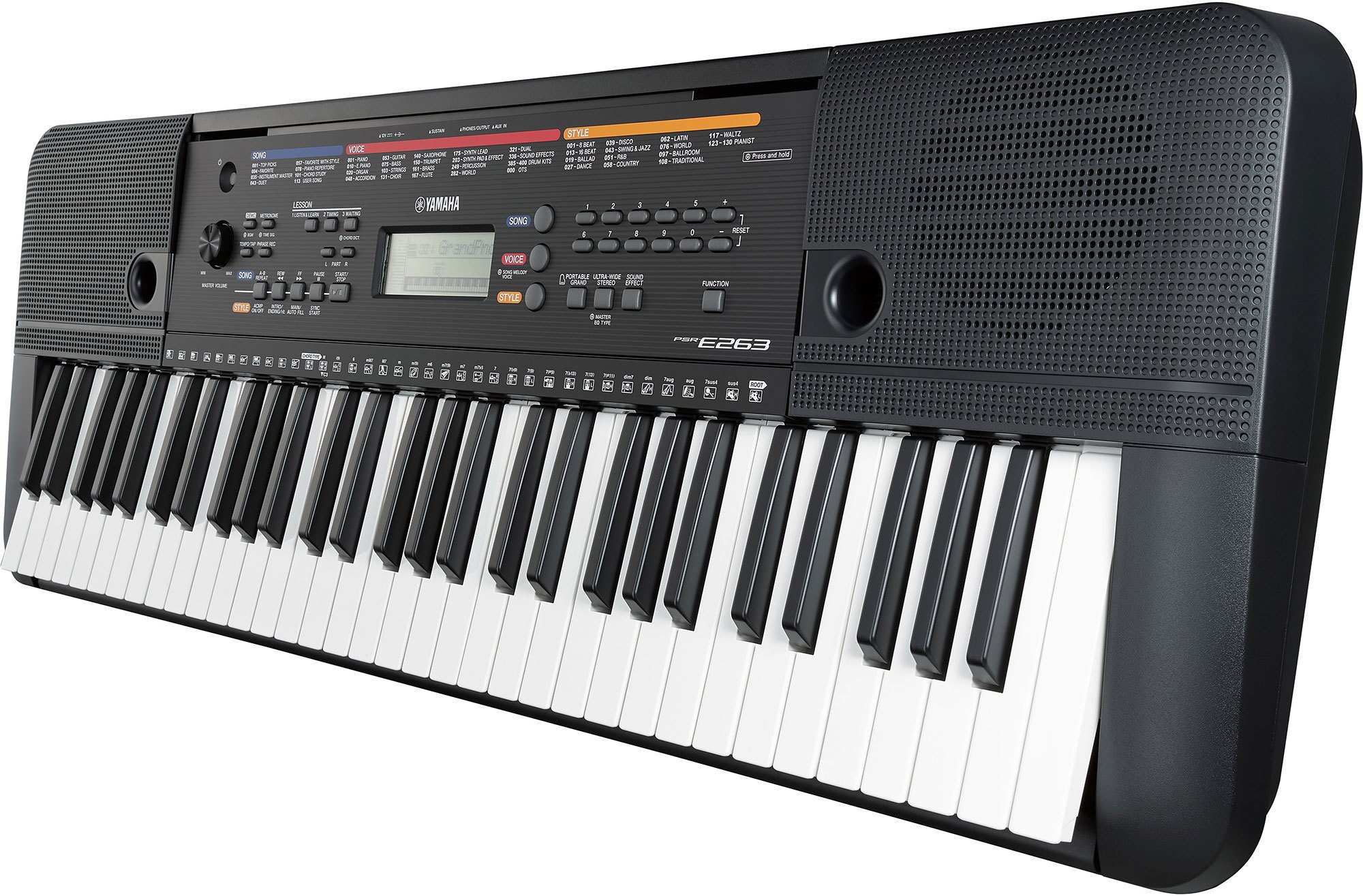 keyboard yamaha psr e263