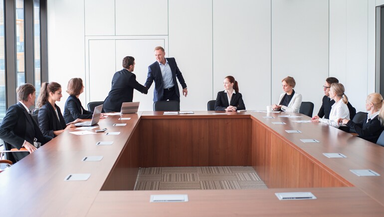 Foto van vergaderzaal