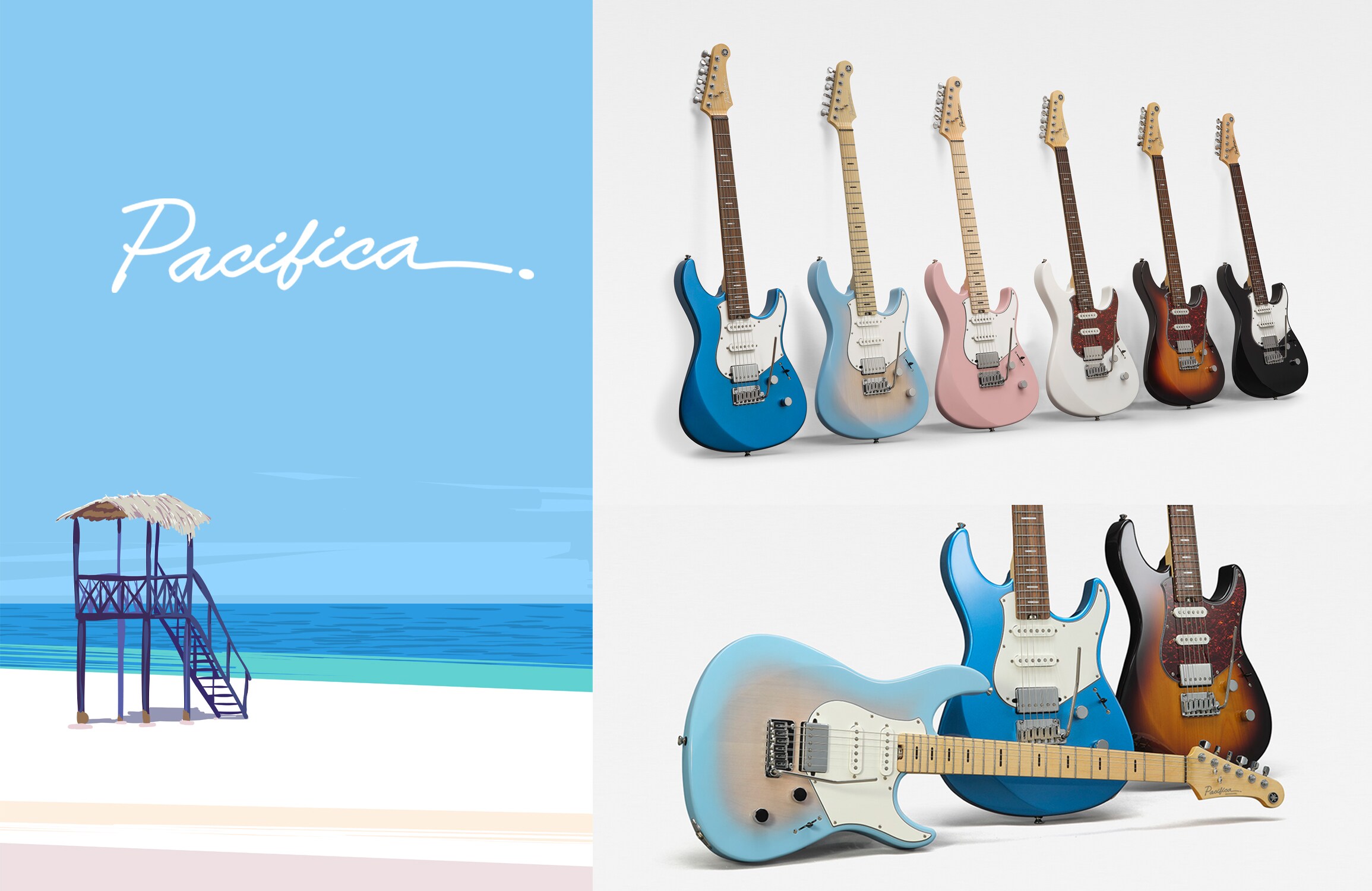 Pacifica - Lineup - Elektrische gitaren - Producten - Gitaren