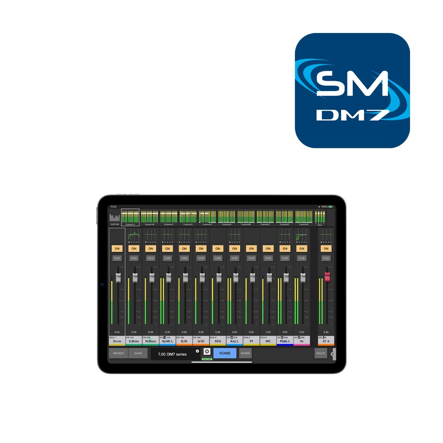DM7 StageMix - Overzicht - Software en apps - Producten - Audio