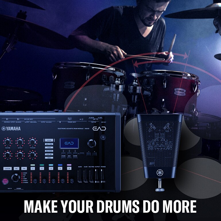 Samengestelde afbeelding die de functies en het gebruik van de EAD50 intuïtief illustreert