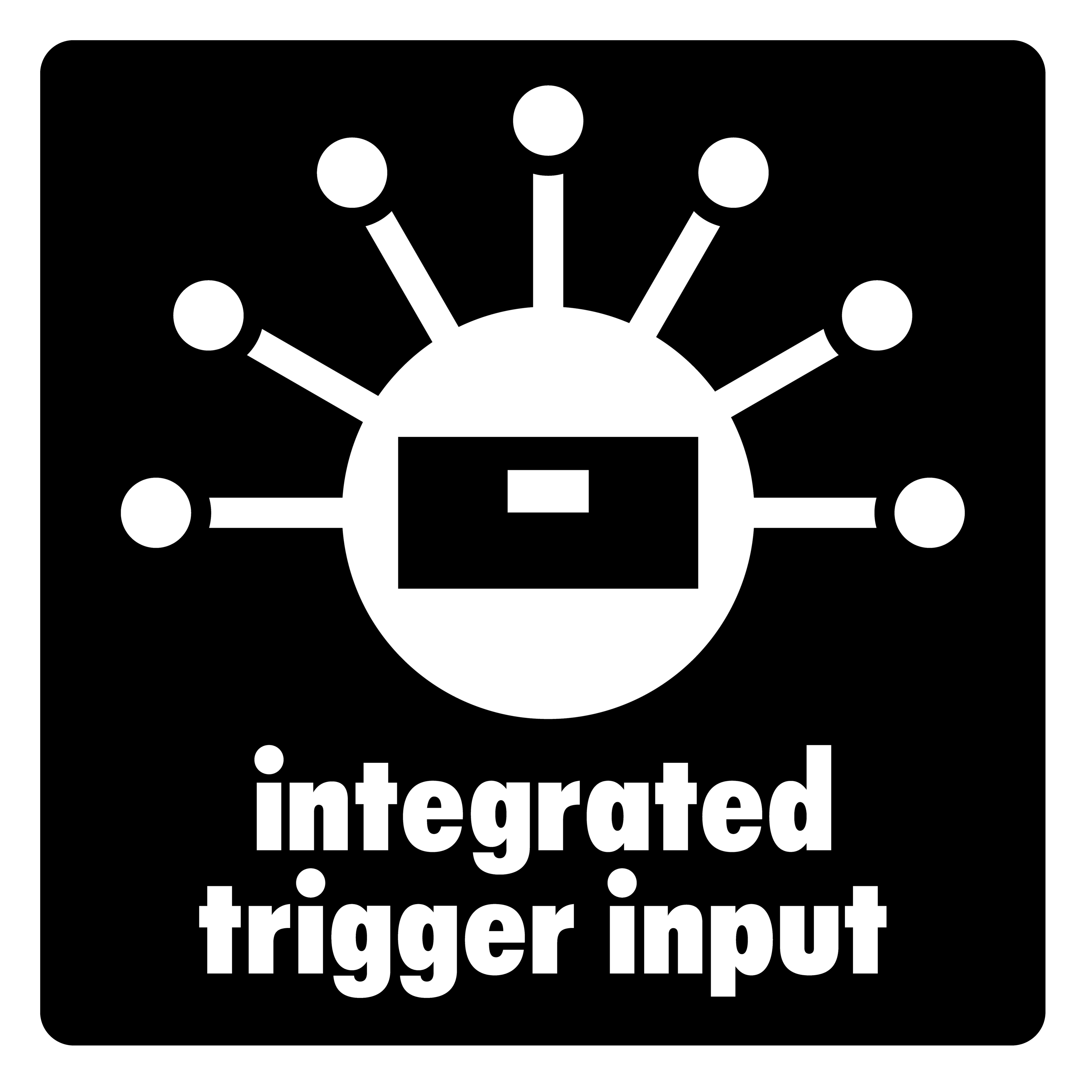 Flexibele trigger-ingangen voor modern hybride drummen.