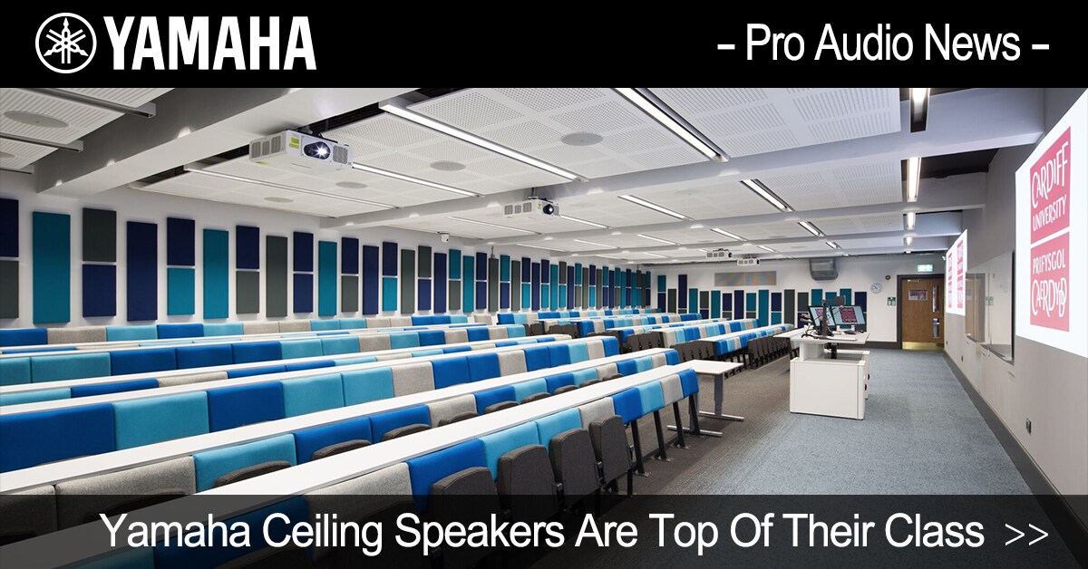 Yamaha Ceiling Speakers Are Top Of Their Class