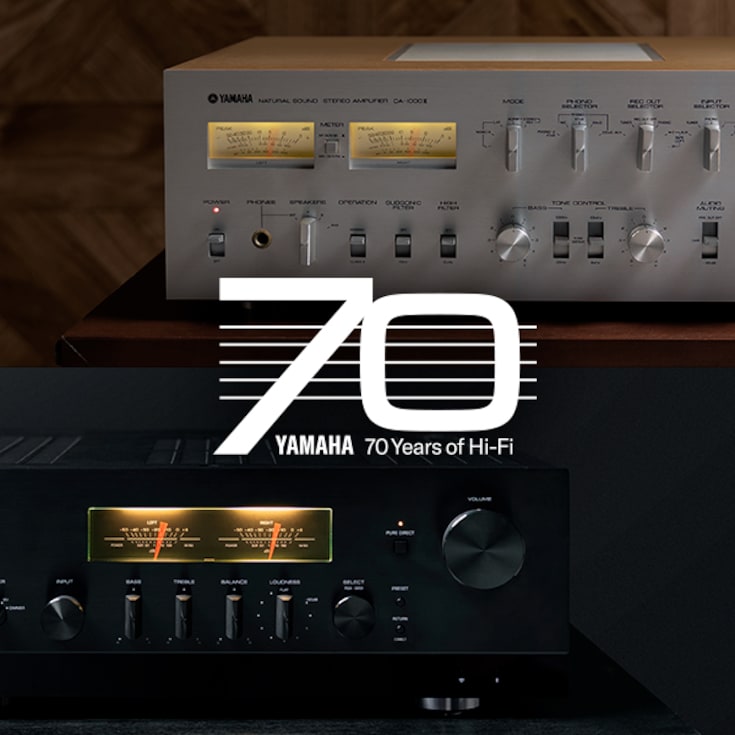 Yamaha 70 years of Hi-Fi