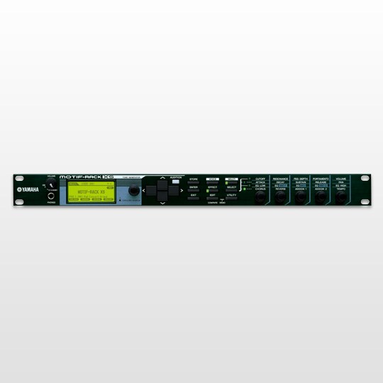 【売約済み】Yamaha MOTIF RACK XS 、コンプ、電源、ケース MOTIF-RACK XS - Overzicht - Synthesizers - Producten - Keyboards