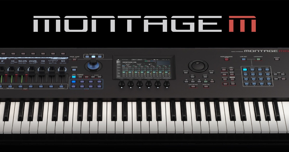 MONTAGE M - Overzicht - Synthesizers - Synthesizers ...