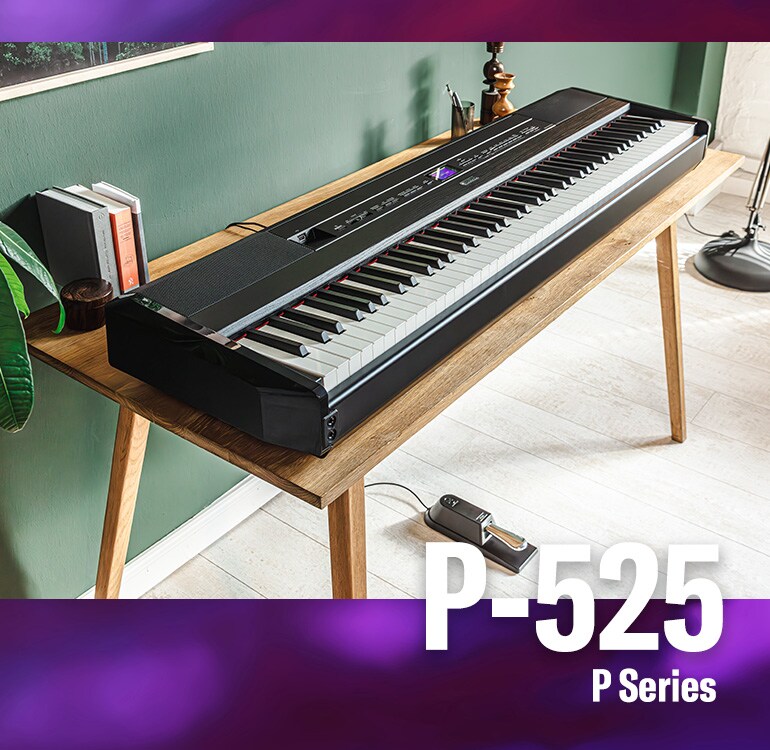 P-525 - Overzicht - P-serie - Producten - Piano's
