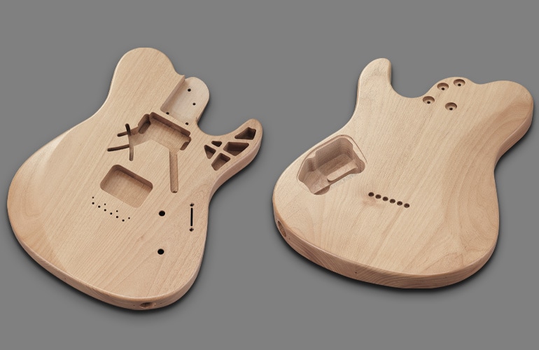 De body van de Pacifica SC Professional met een split en het kamer-systeem