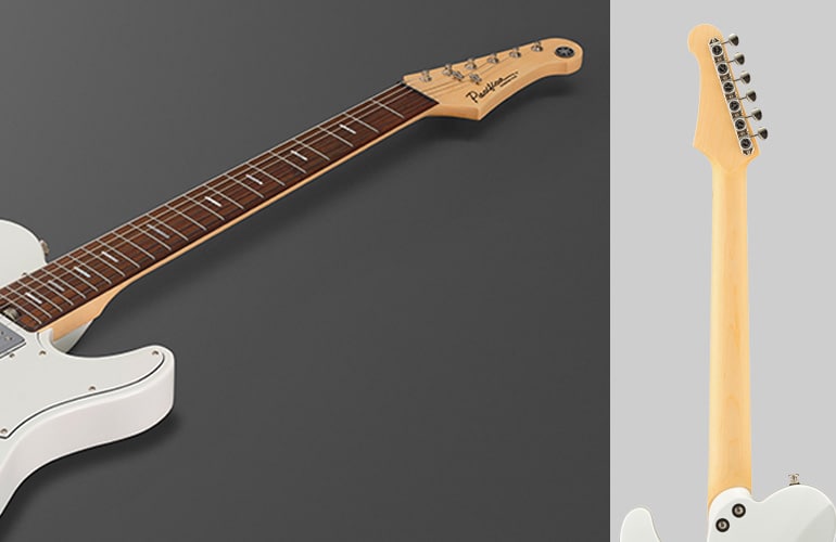 Close-upfoto van de nekvorm van de Pacifica SC Standard Plus