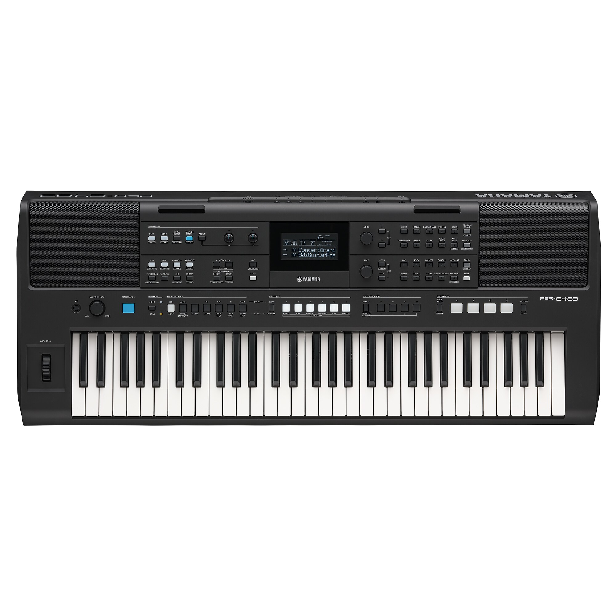 PSR-E483 - Overzicht - Portable keyboards - Producten - Keyboards