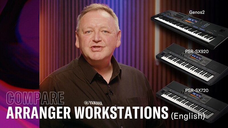 Arranger Workstations vergelijken - Engels