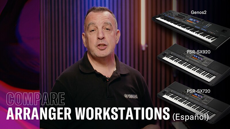 Arranger Workstations vergelijken - Spaans