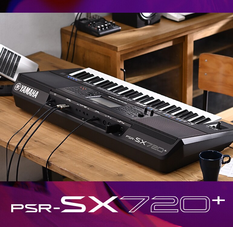 Yamaha Arranger Workstation PSR-SX720+