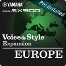 Europe (Pre-installed Expansion Pack - Yamaha Expansion Manager compatible data)