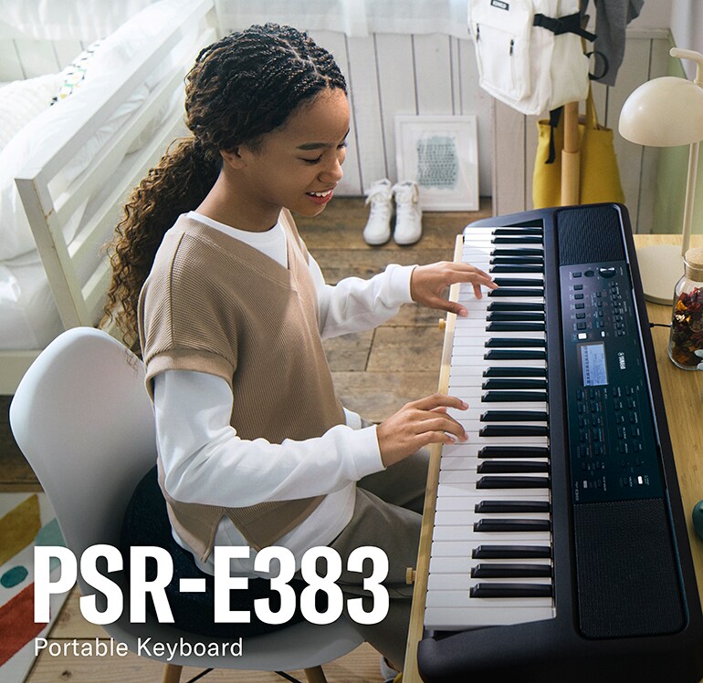 PSR-E383 - Overzicht - Portable keyboards - Producten - Keyboards