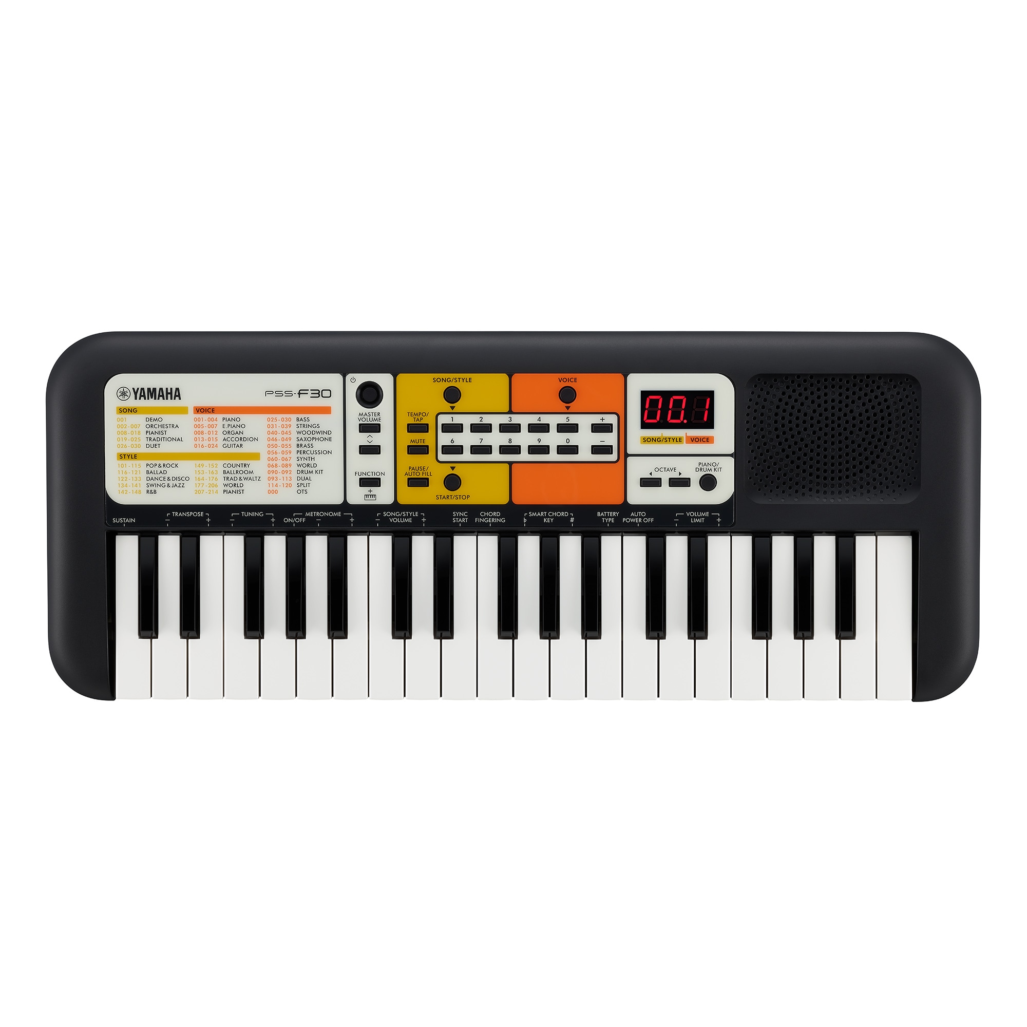 Yamaha PSS-F30 37鍵シンセサイザー PSS-F30 | Yamaha Corporation.