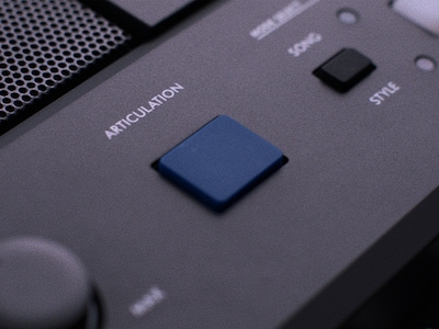 PSR-E583 Hoofdafbeelding van ARTICULATIE-knop