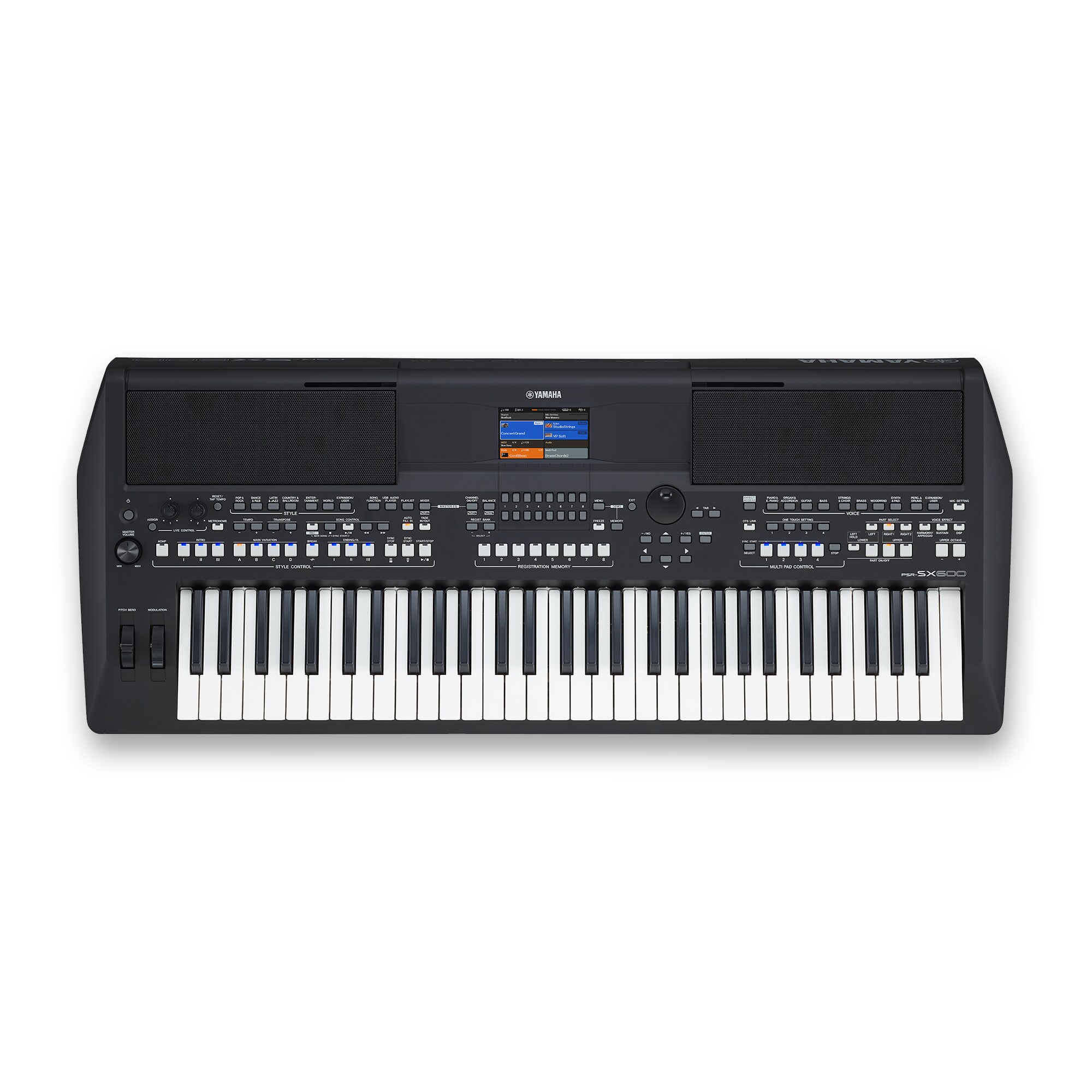 YAMAHA PSR-SX600 デジタルキーボード① PSR-SX600 | Yamaha Corporation.