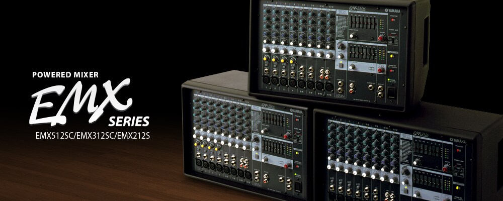 EMX (Box type) - Overzicht - Mengpanelen - Producten - Audio