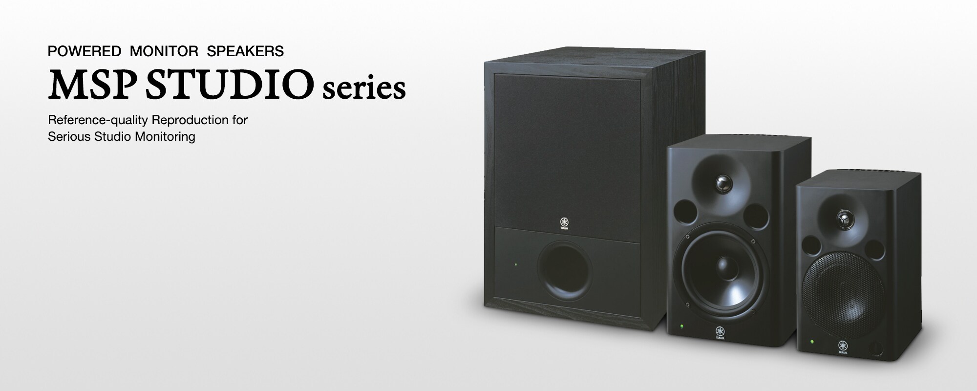 MSP STUDIO Series - Overzicht - Luidsprekers - Producten - Audio