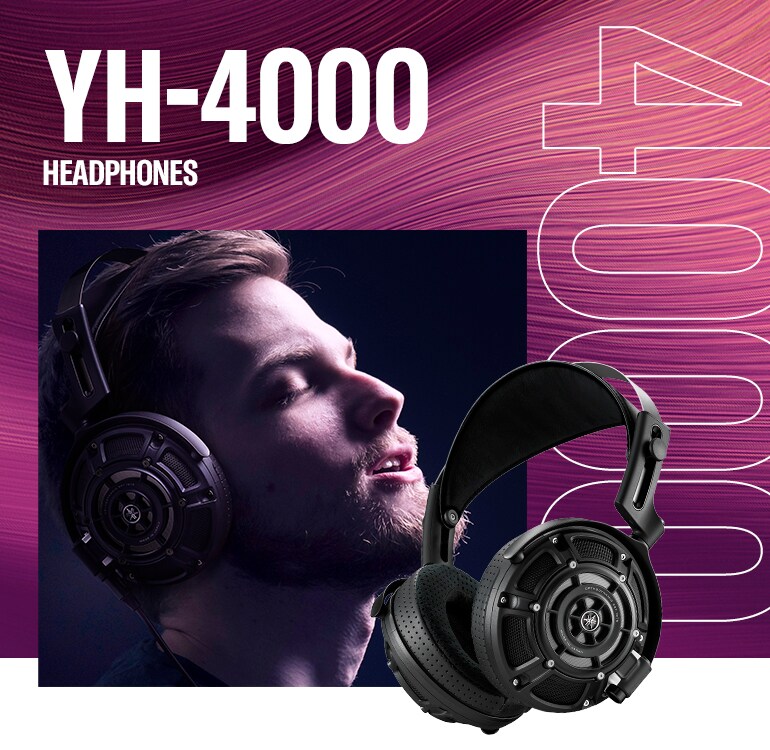 Main visual of the YH4000 headphones