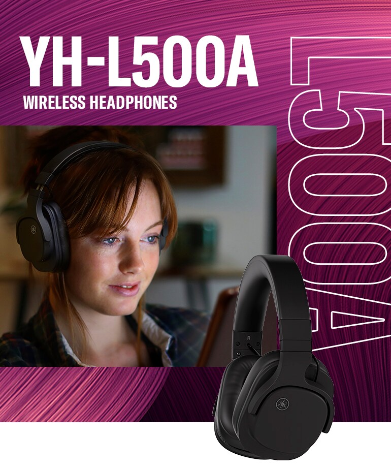 Yamaha Wireless Headphones YH-L500A