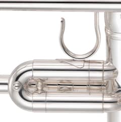 J-shape 1st tuning slide finger hook