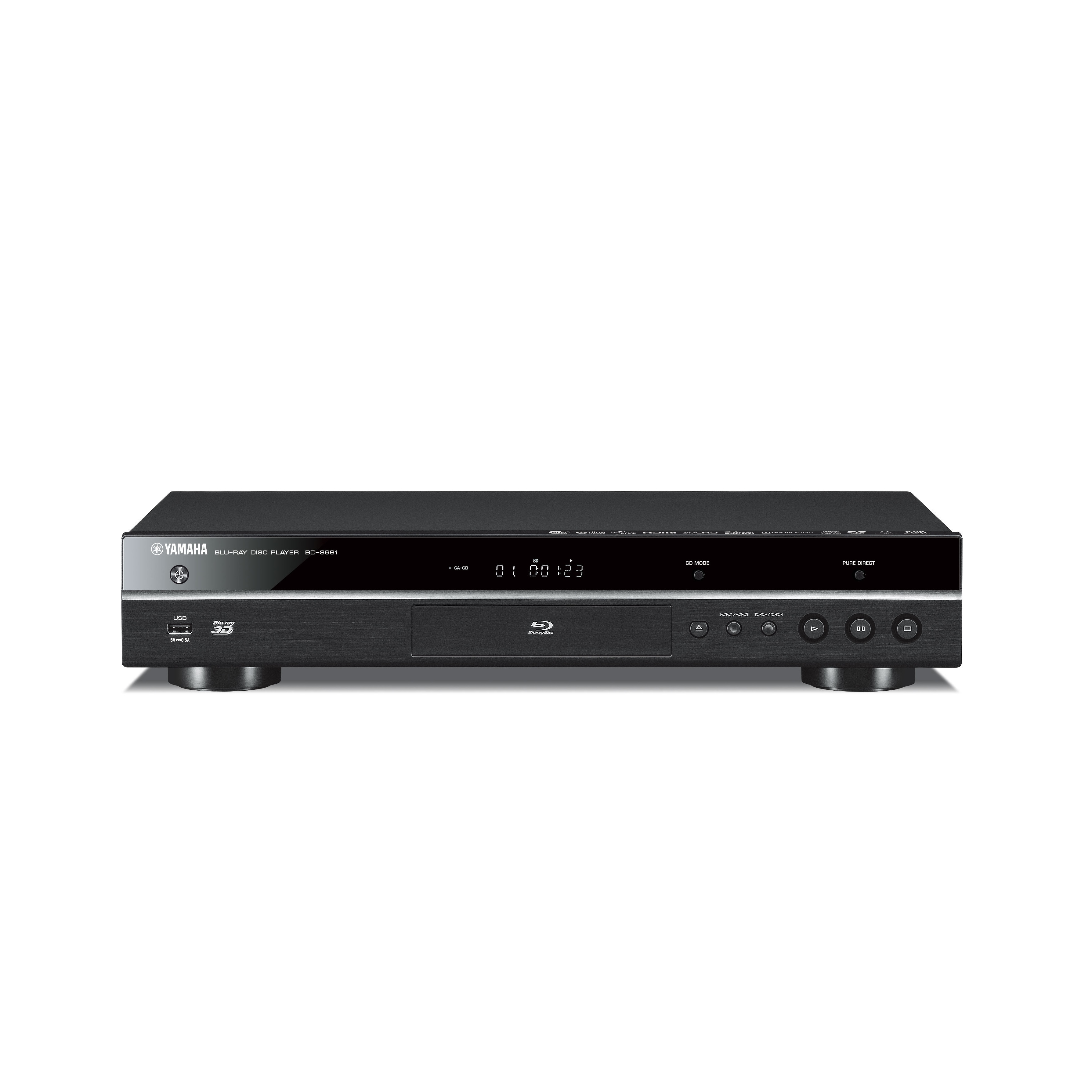 Blu-Ray-speler voor tv, WISCENT dvd-speler met coaxiaal/HDMI/AV/uitgang,  USB-ingang, alle dvd's en regio B/2 blauwe ray-schijven, compacte full HD,  1080p Blu-ray-speler : Amazon.nl: Elektronica