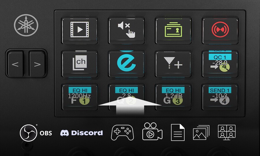Yamaha CC1: Niet-DAW softwarebesturing