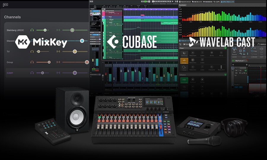 Yamaha CC1: Uitgebreide creatieve software en hardware