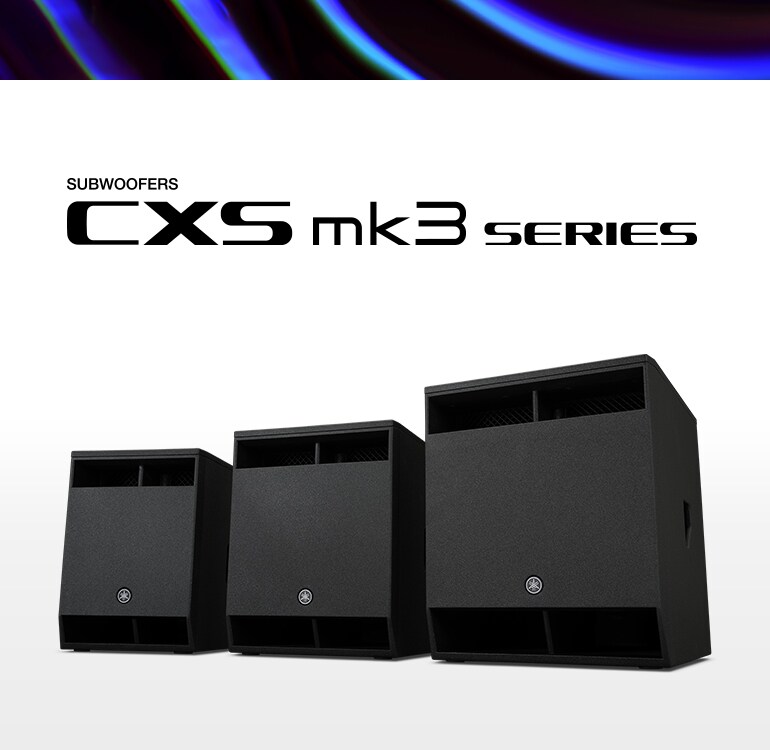 Yamaha subwoofers CXS mk3-serie