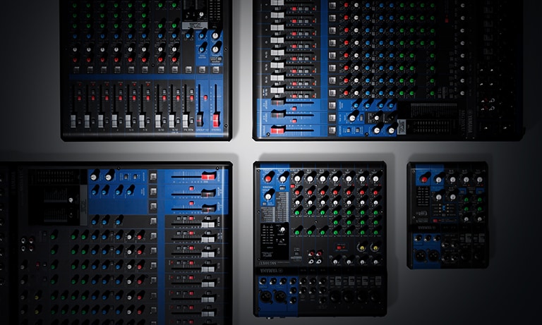 Mg Serie Overzicht Mengpanelen Professionele Audio Producten Yamaha Nederland Belgie Luxemburg