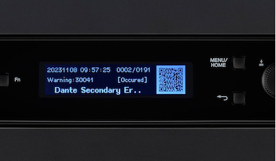 Yamaha Signal Processor DME7: Informative LCD display