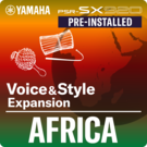 Africa (Vooraf geïnstalleerd Expansion Pack – gegevens compatibel met Yamaha Expansion Manager)