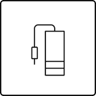 Expressiepedaal pictogram