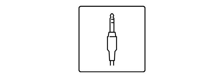 Headphones jack icon
