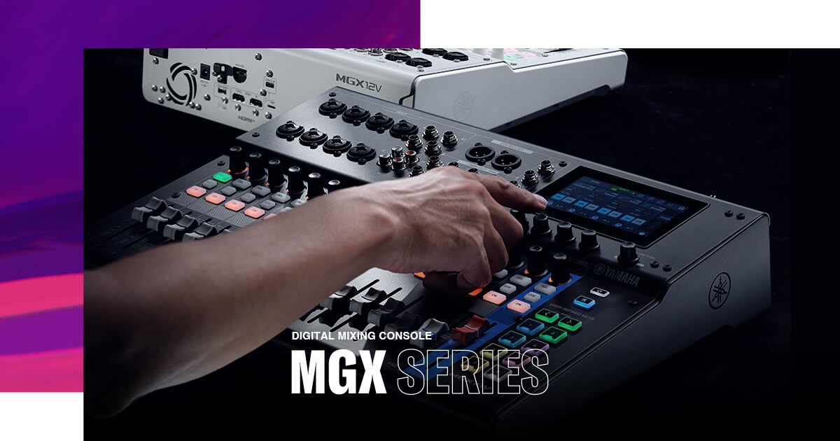 MGX-serie - Overzicht - Mengpanelen - Producten - Draagbare PA