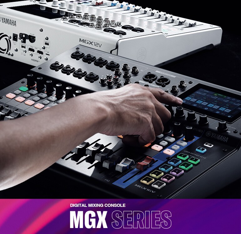 MGX-serie - Overzicht - Mengpanelen - Producten - Draagbare PA