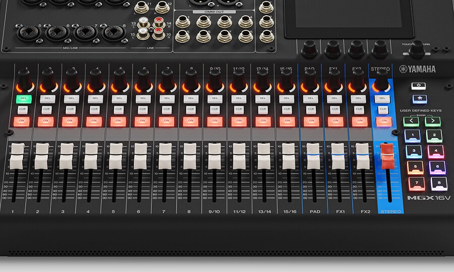 Yamaha MGX16V: Kracht. Mogelijkheden. Veelzijdigheid.