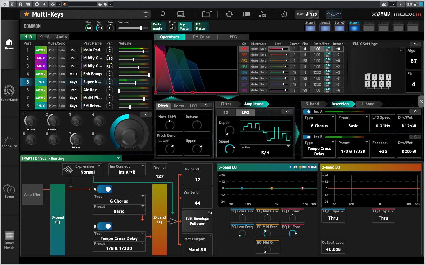Expanded Softsynth Plugin voor MODX M - Overzicht - Apps