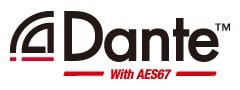 Ondersteuning voor AES67 en Dante Device Lock
