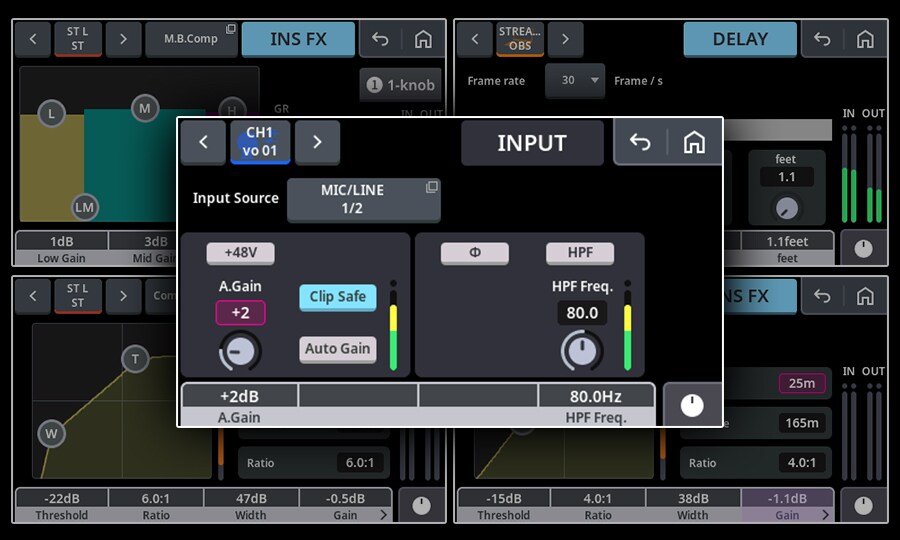 Yamaha URX22: Hulpmiddelen voor professioneel geluid